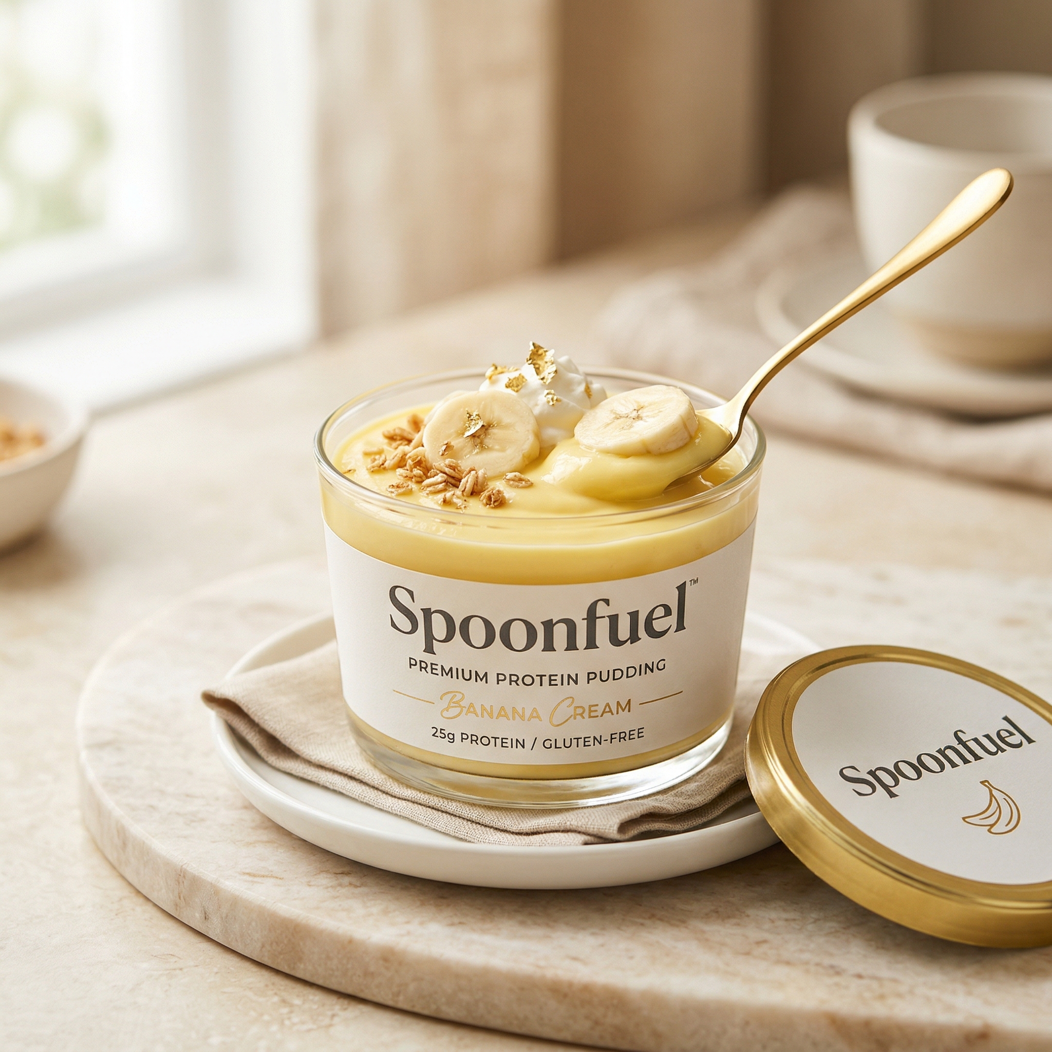 Banana Cream Dream pudding cup