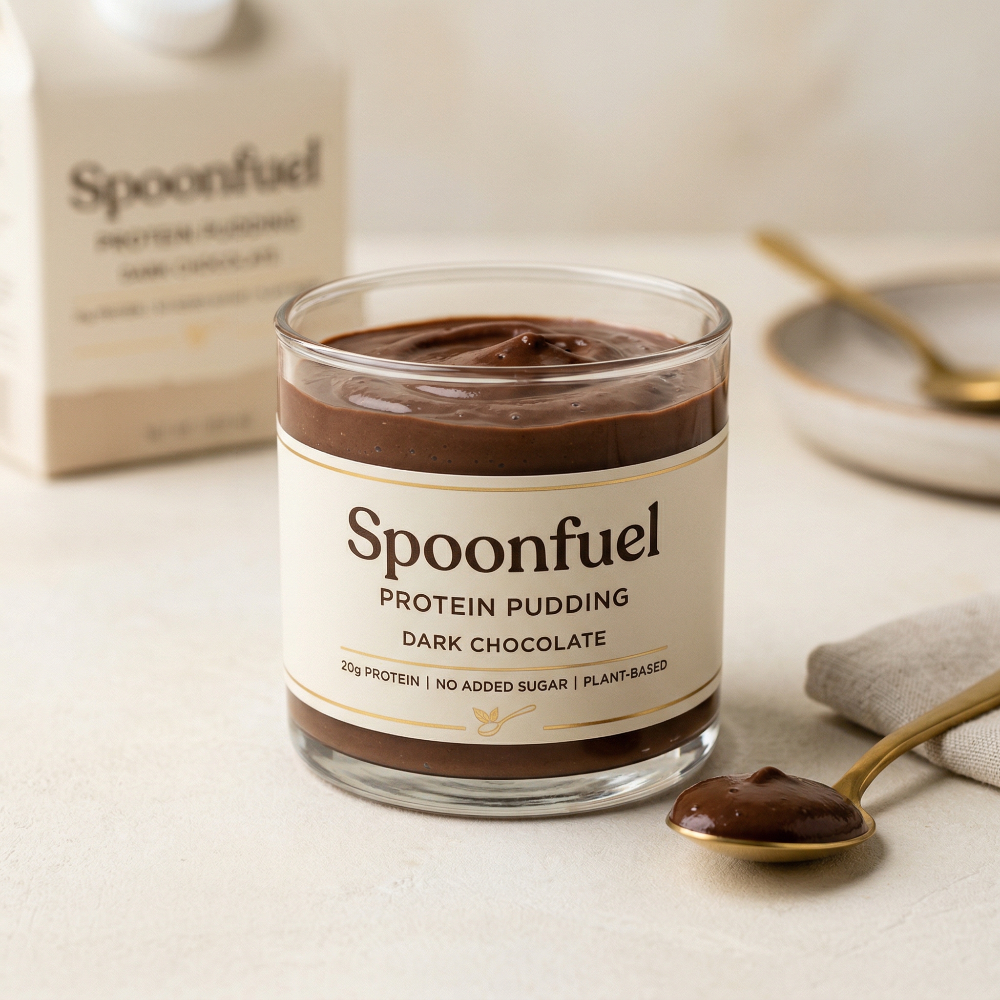 Dark Chocolate Decadence pudding cup